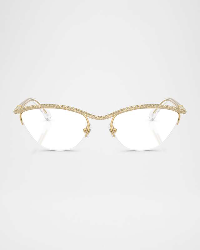 SK1026 Metal Oval Optical Glasses